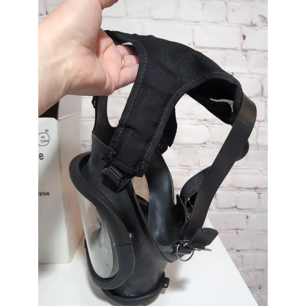 MSA Ultra Elite Respirator Facepiece 491528 Large Black Hycar Pressure Demand
